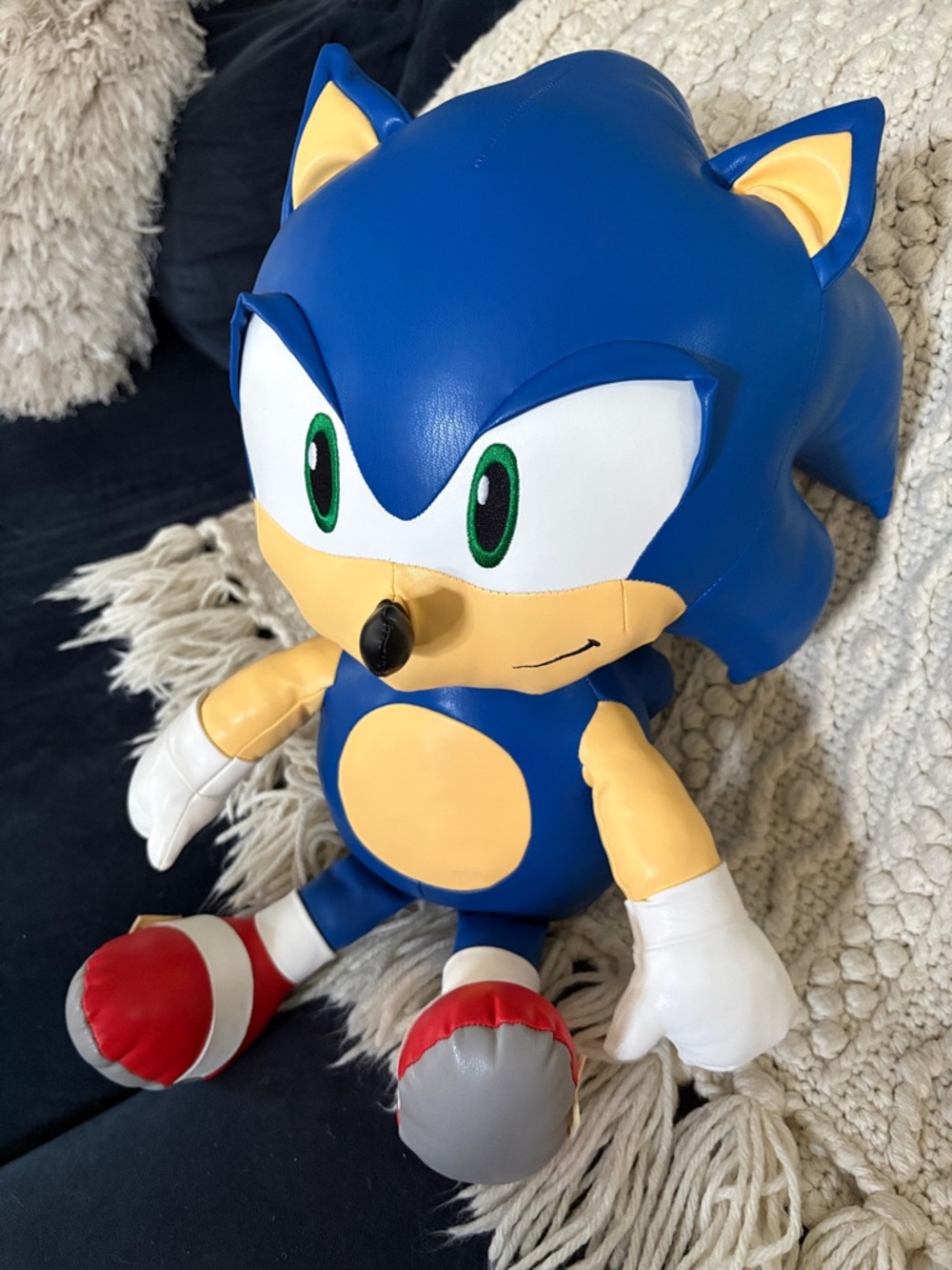Sonic the Hedgehog Plush — Blue & Yellow Character Doll